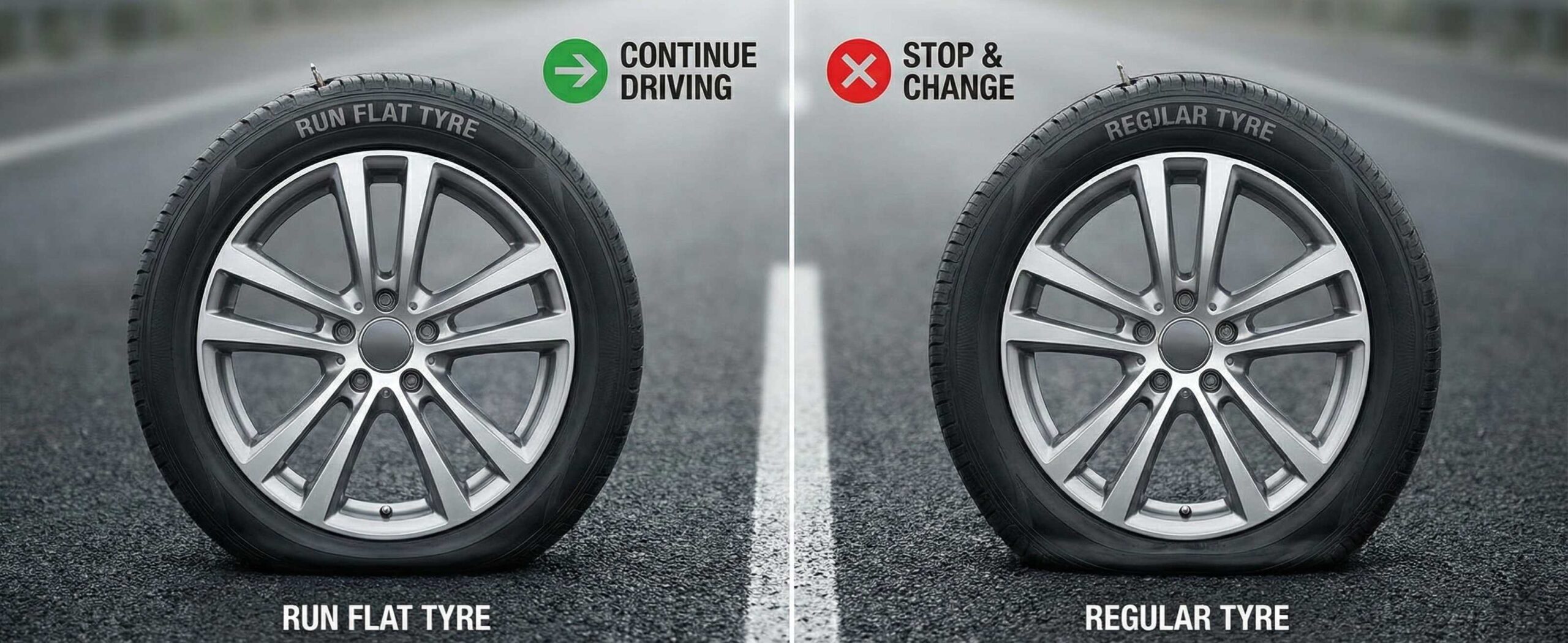run flat tyres pros cons