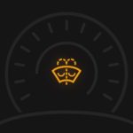 washer fluid low warning light