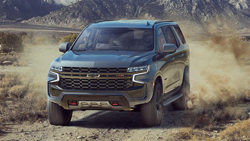 chevrolet suburban with z71 off road package