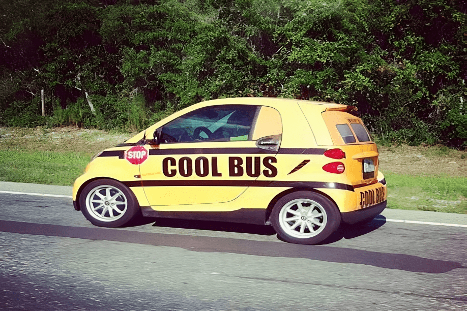 cool school bus