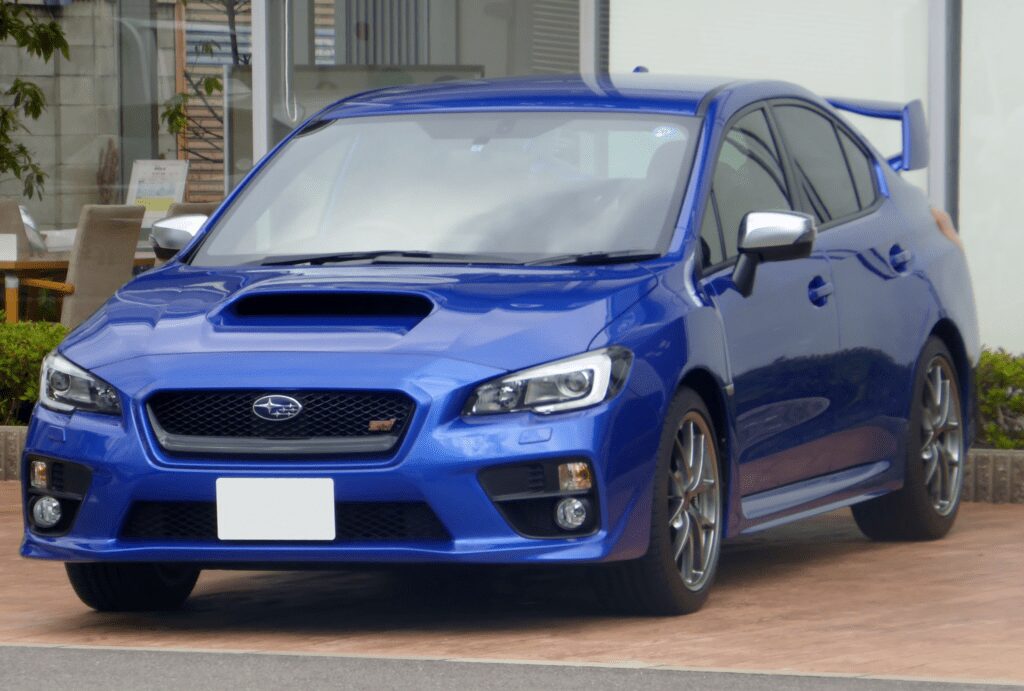 subaru wrx sti type s vab front