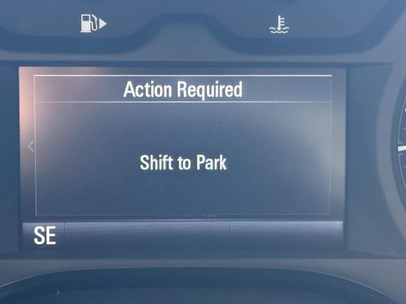 action require shift to park