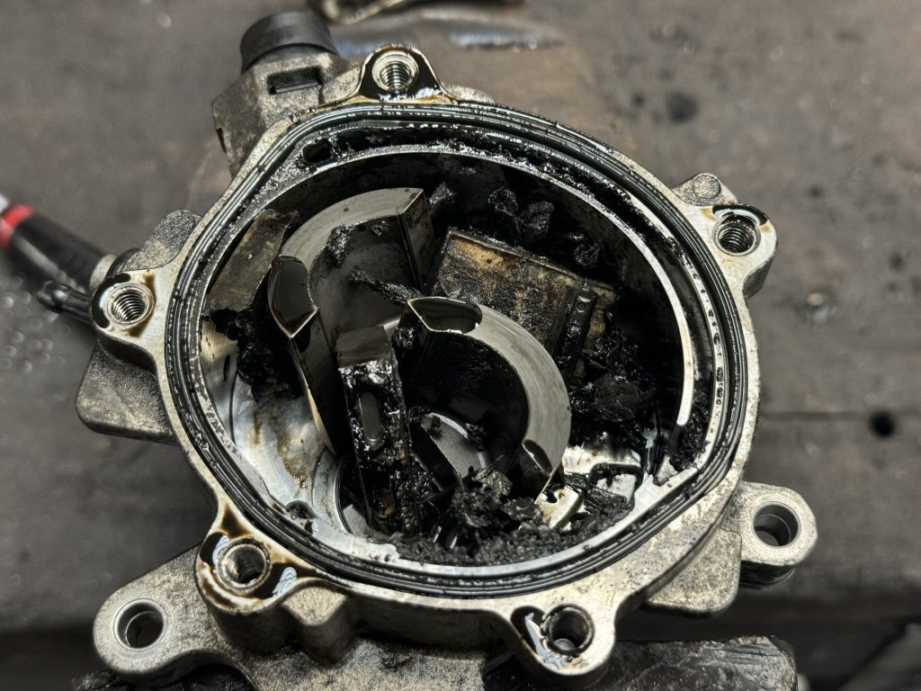bad vacuum pump
