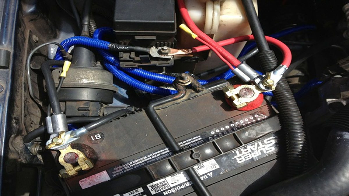 battery negative terminal