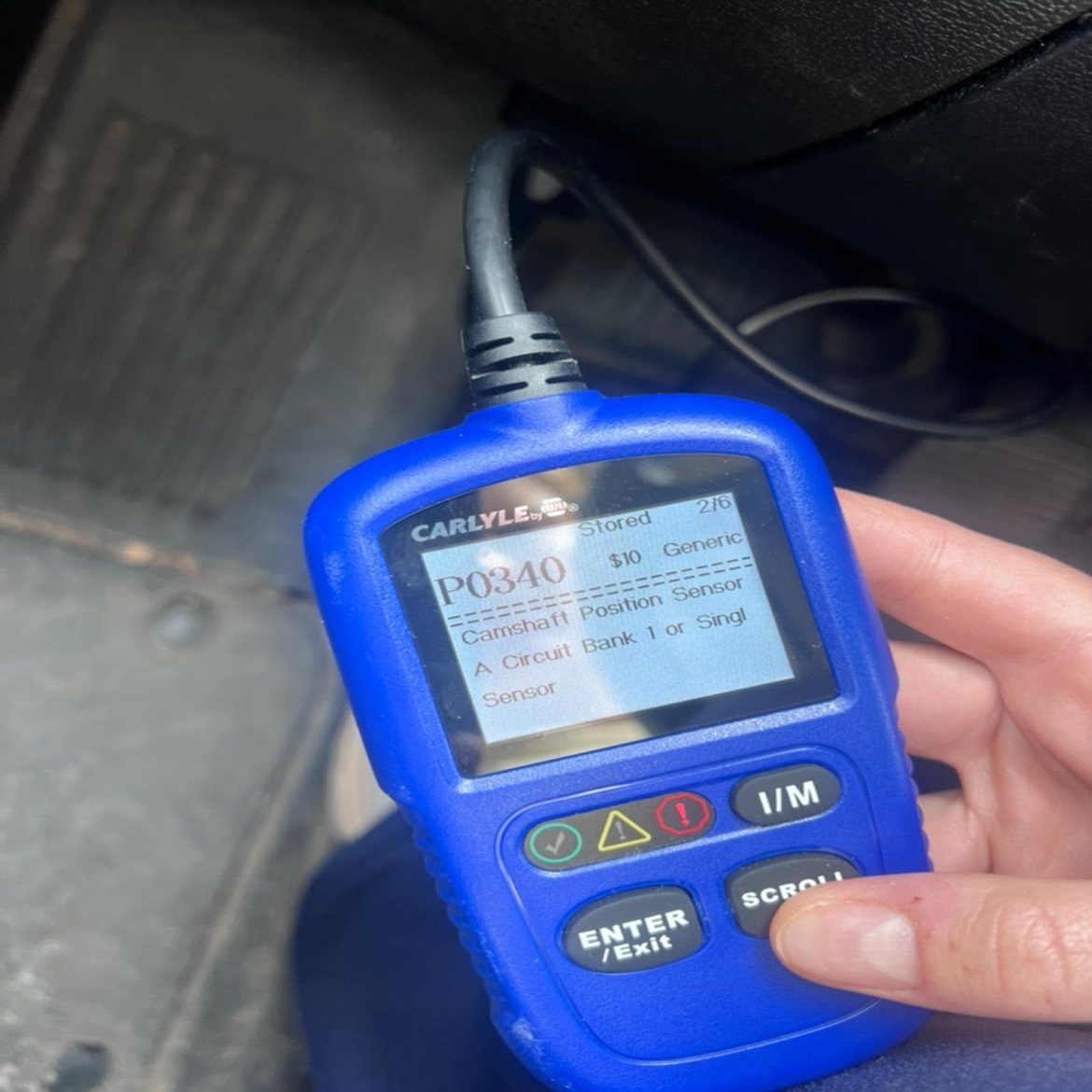 dodge ram p0340 code