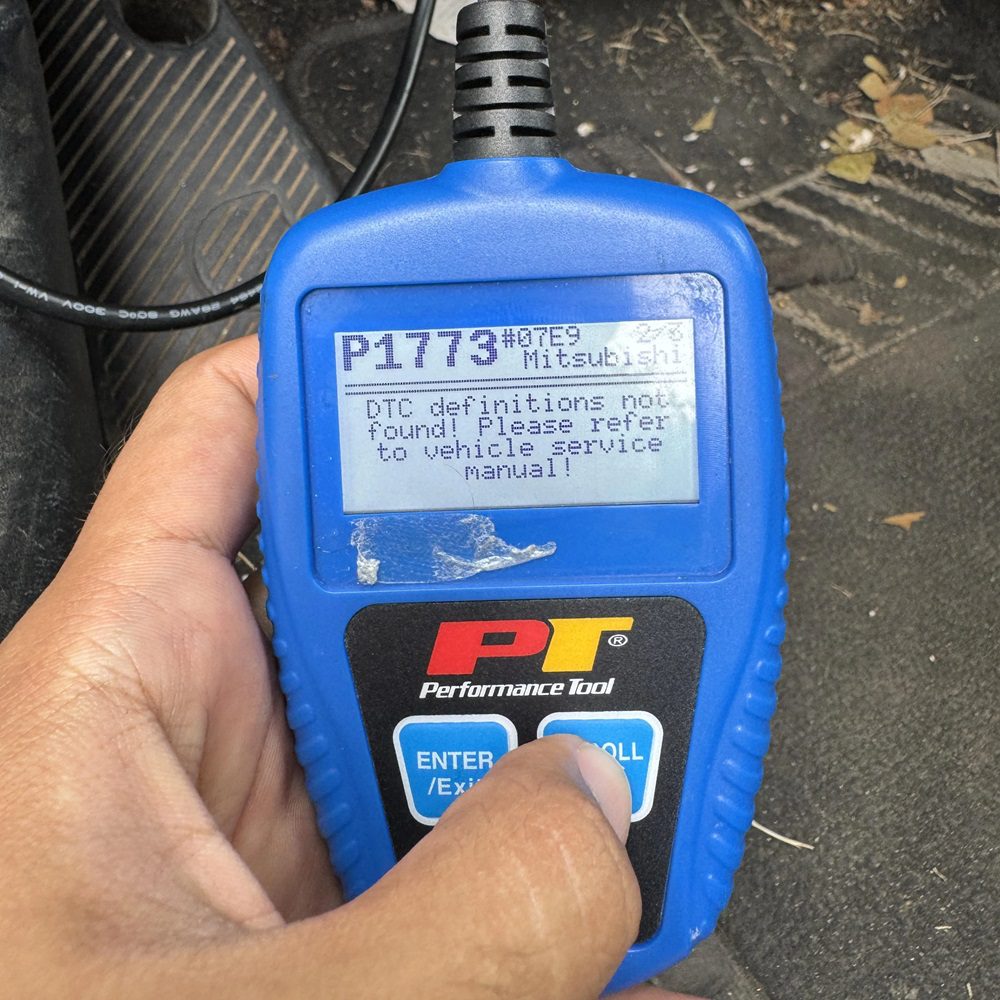 p1773 transmission trouble code v0 f8zh4m72xo2e1