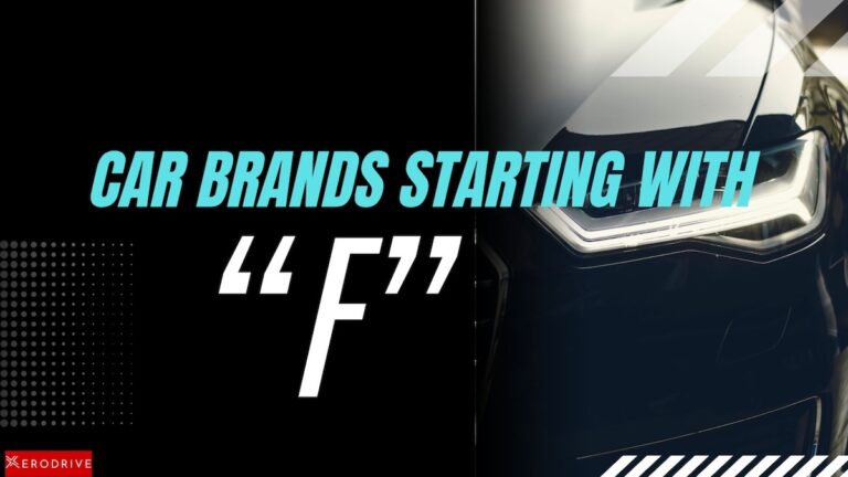 car brands starting with f
