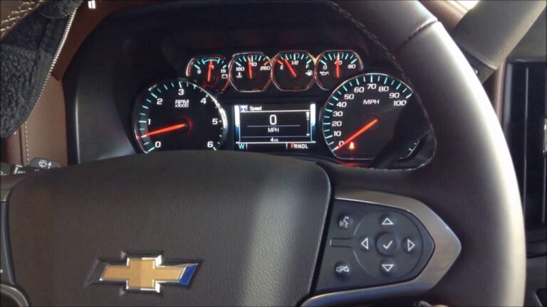 chevrolet driver information center