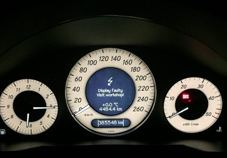 mercedes display faulty visit workshop