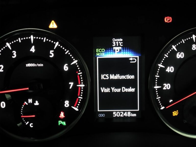toyota ics malfunction