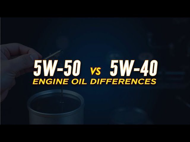 5w 40 vs 5w 50