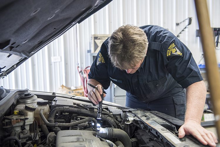 motor vehicle inspection