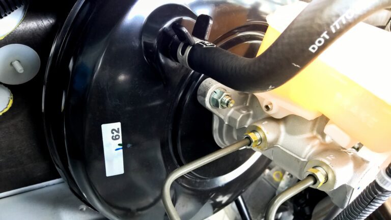 brake booster check valve