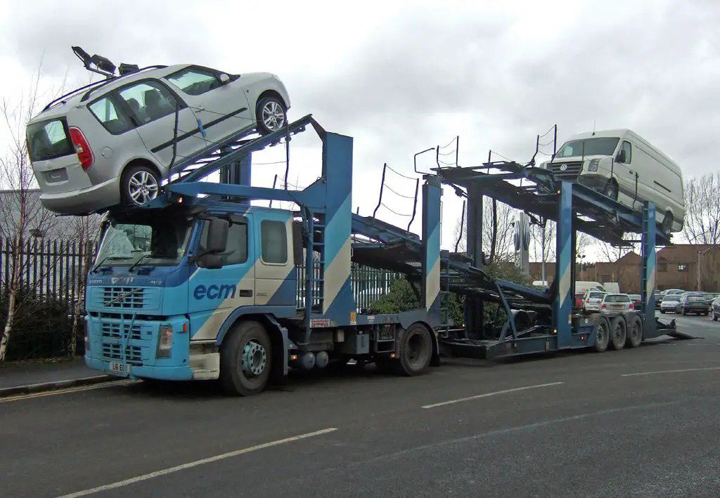 car transporter truck
