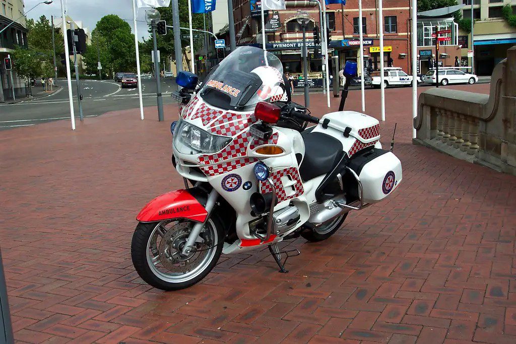 motorcycle ambulance