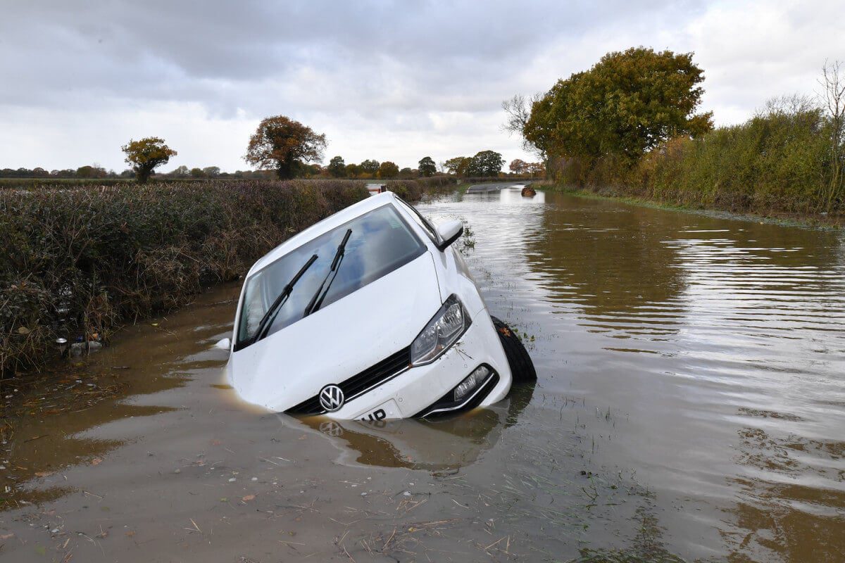 flooded car damage