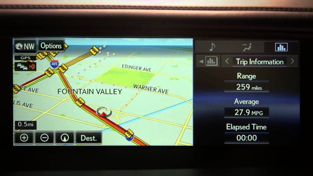 lexus navigation system gs series
