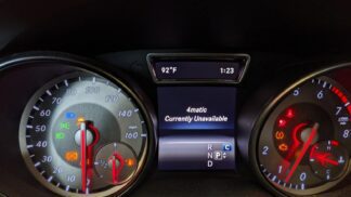 mercedes 4matic currently unavalialbe