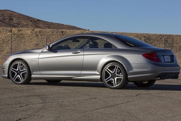 black mercedes-benz cl65 amg