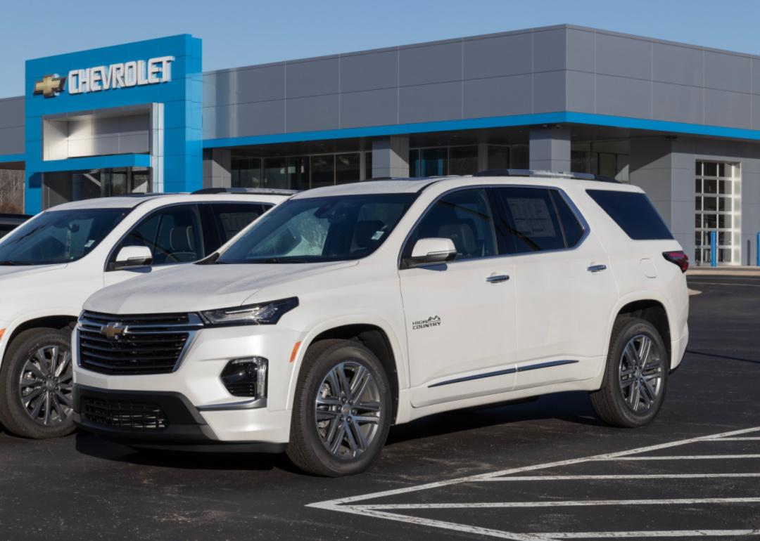 chevrolet traverse 4wd