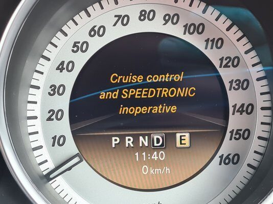 cruise control and speedtronic inoperative