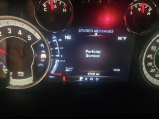 dodge ram 2500 perform service warning
