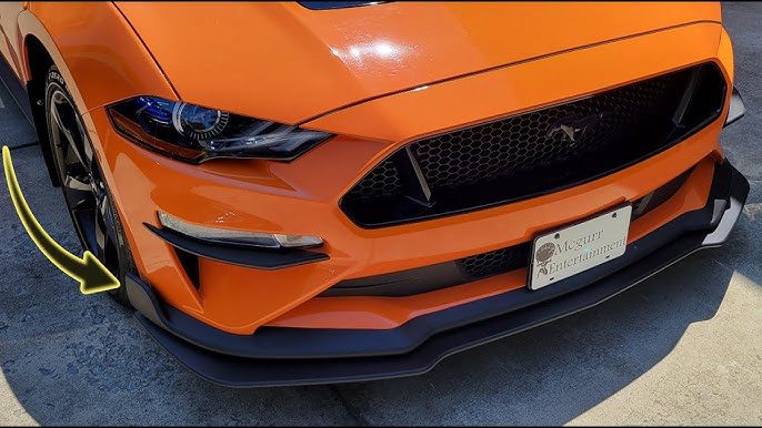 mustang chin spoiler