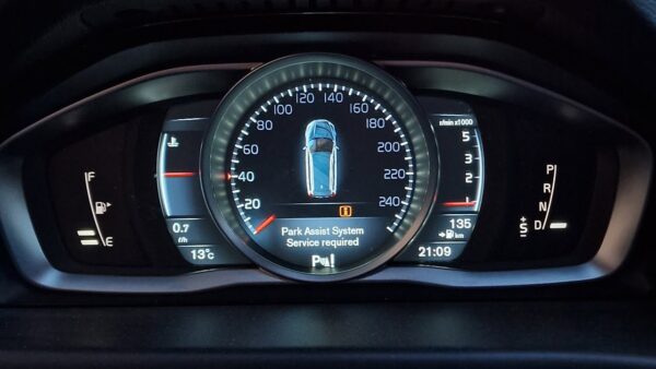 volvo park assist system service required