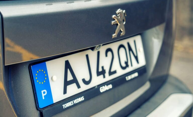 license plate europe