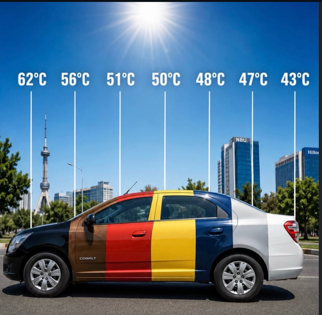 different car colors