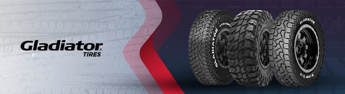 gladiator tires banners
