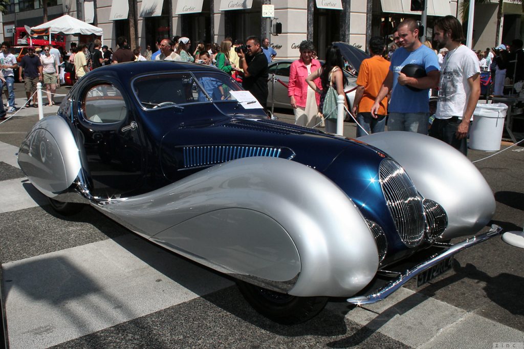 1937 Talbot Lago T150 C SS blue silver fvr 4610660902