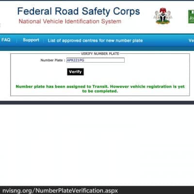 FRSC Verification