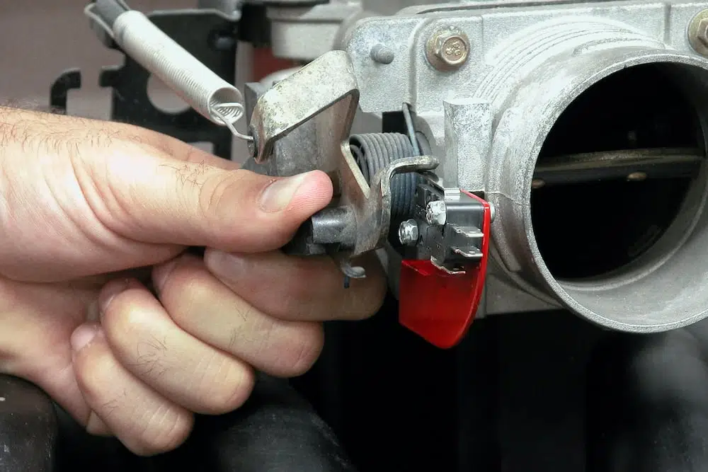 open throttle switch