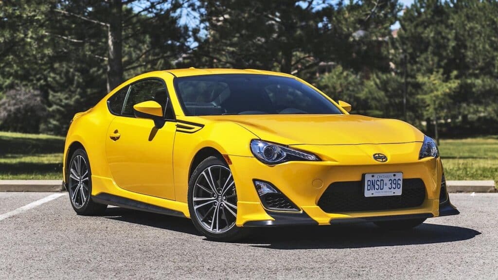 Scion sport car by toyota