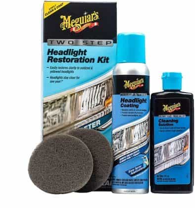 meguiar headlight restore 2step