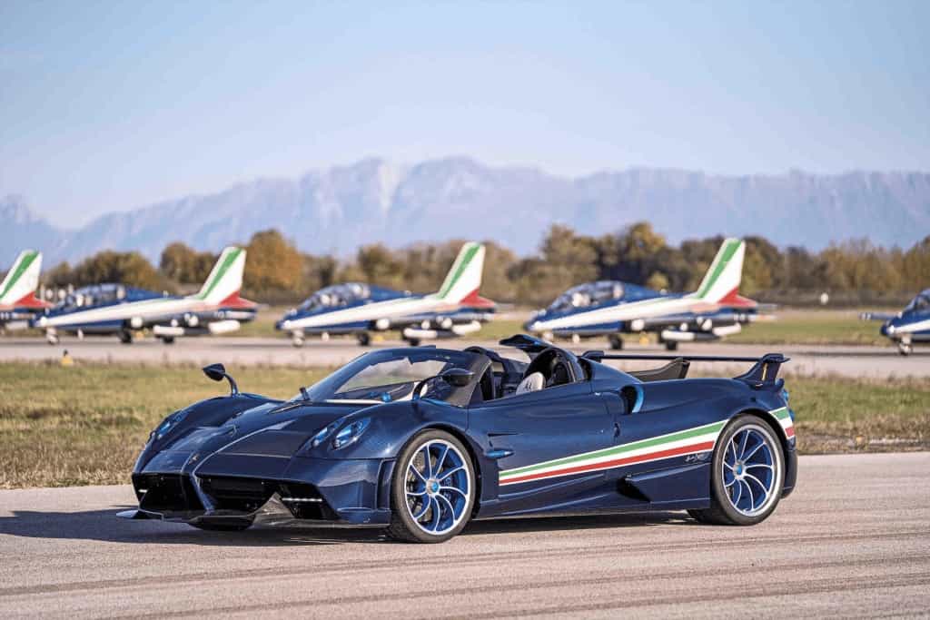 pagani huayra tricolore 