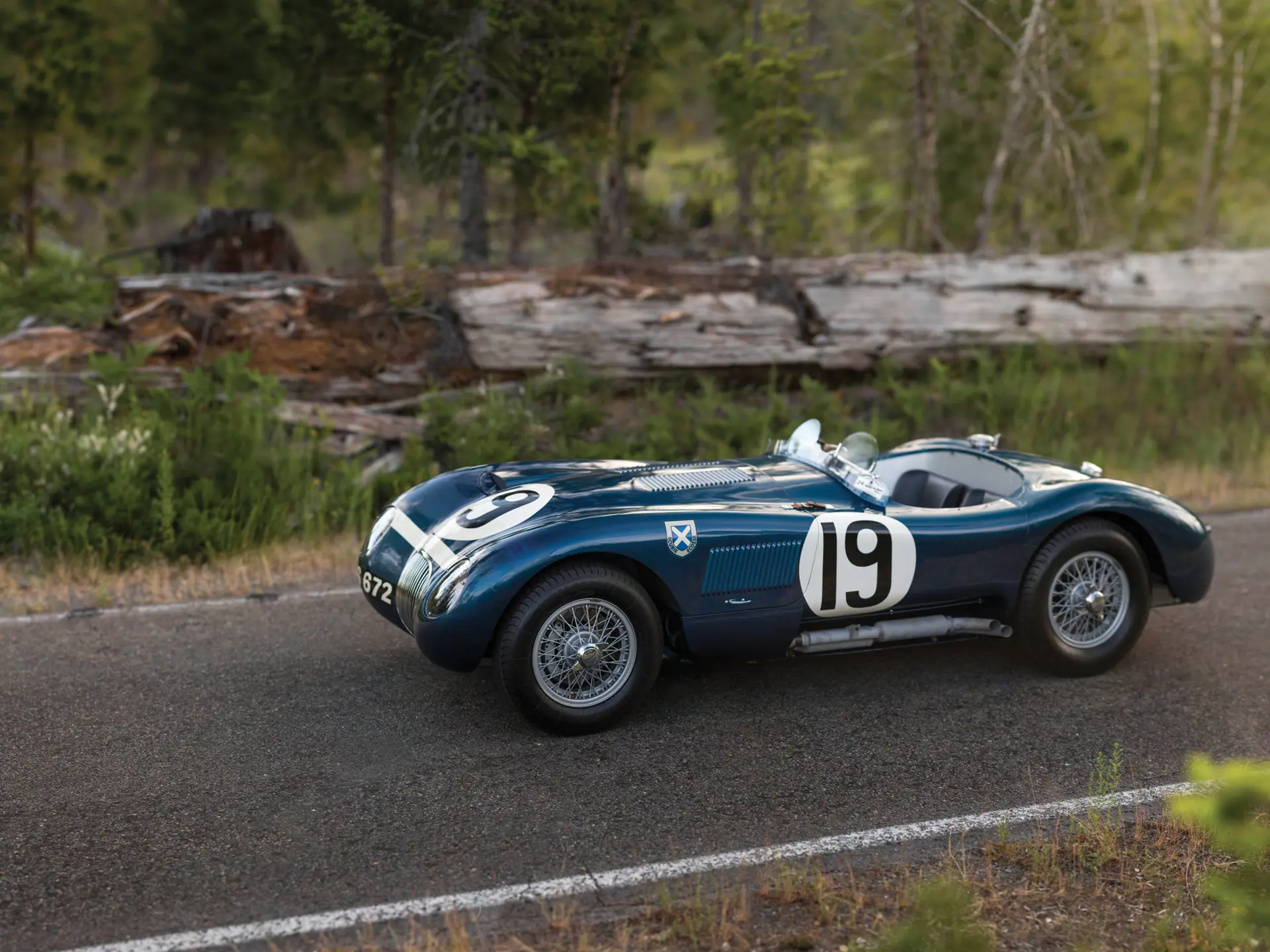 1953 jaguar c type works lightweight