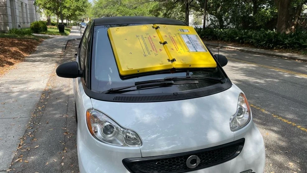 barnacle parking clamp