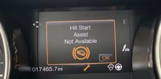 Ford Hill Start Assist Not Available