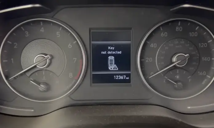 Hyundai Key Not Detected