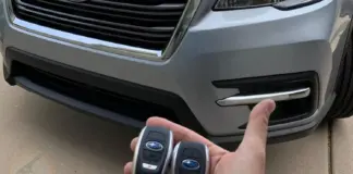 Subaru Access Key Disabled