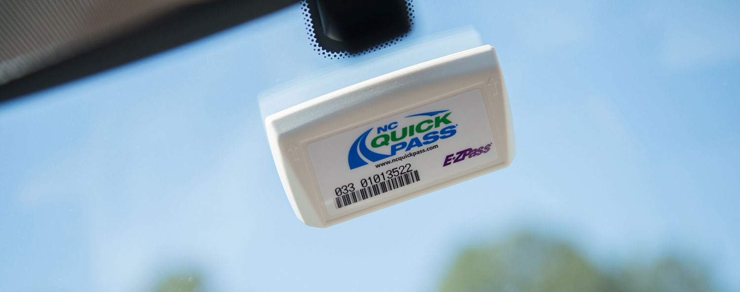 NC Quick Pass sticker