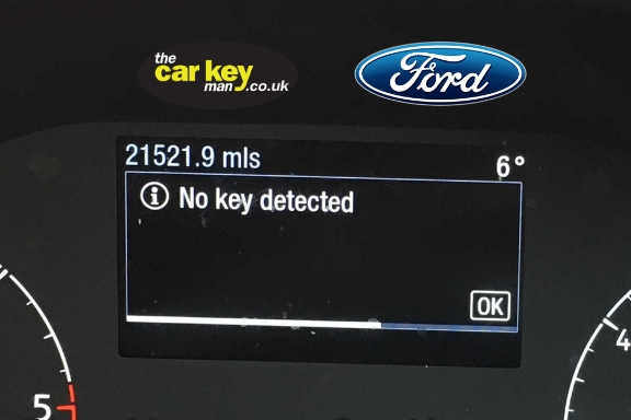 ford not key detected