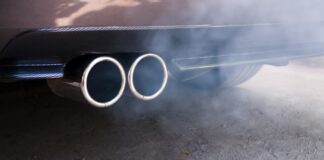Car exhaust pipe