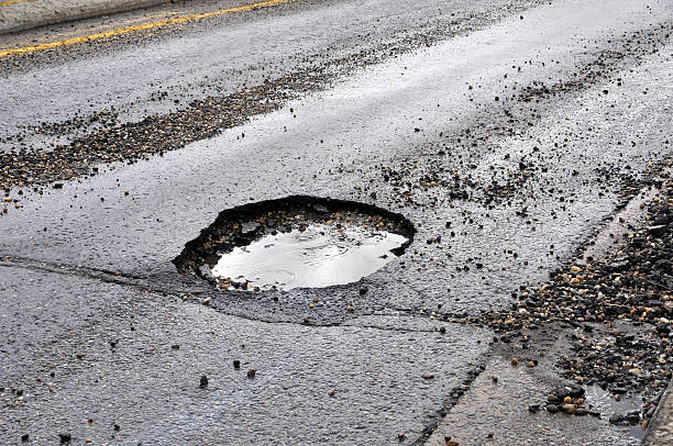 Welcome to Nigeria - the land of potholes! potholes