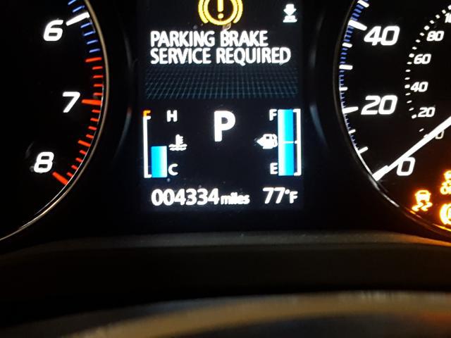 2019 mitsubishi outlander parking brake service