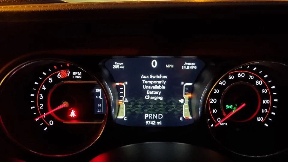 aux switches temporarily unavailable