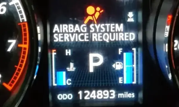 mitsubishi airbag system service