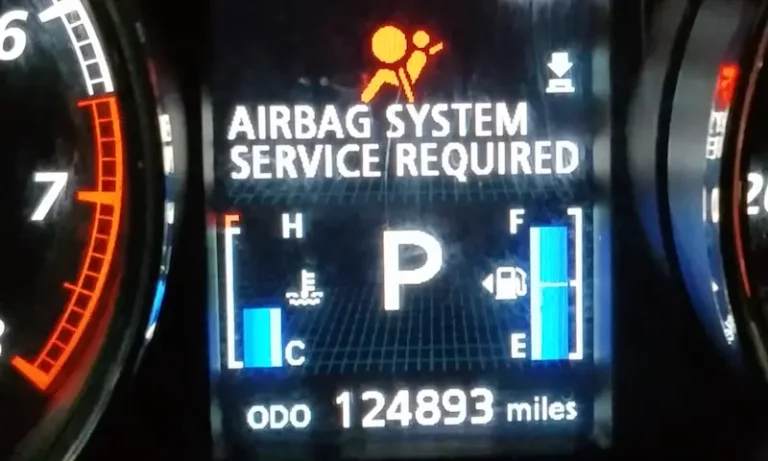 Mitsubishi Airbag System Service